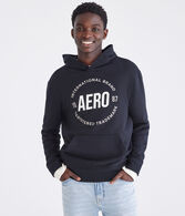 Aero International Brand Pullover Hoodie