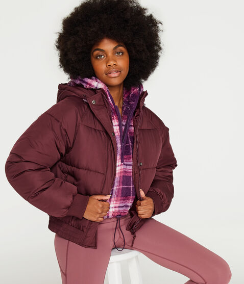 Oversized Quilted Hooded Puffer Jacket Oversized Quilted Hooded Puffer Jacket