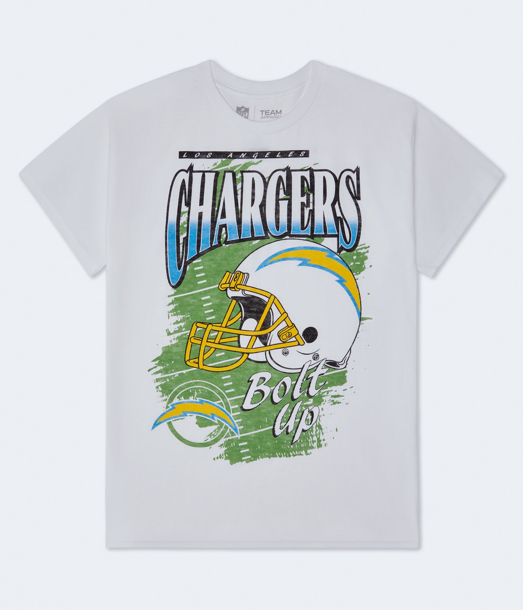 Los Angeles Chargers Helmet Relaxed Graphic Tee