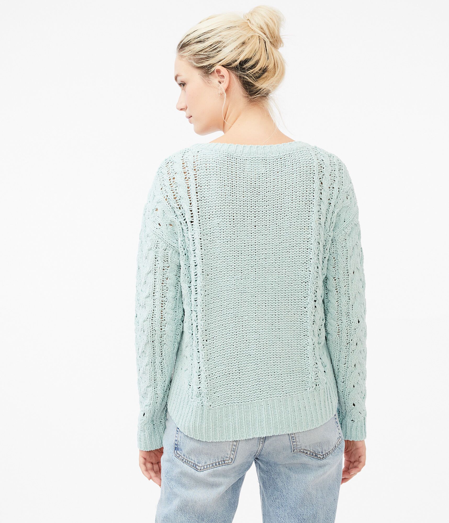 Cable Chenille Sweater