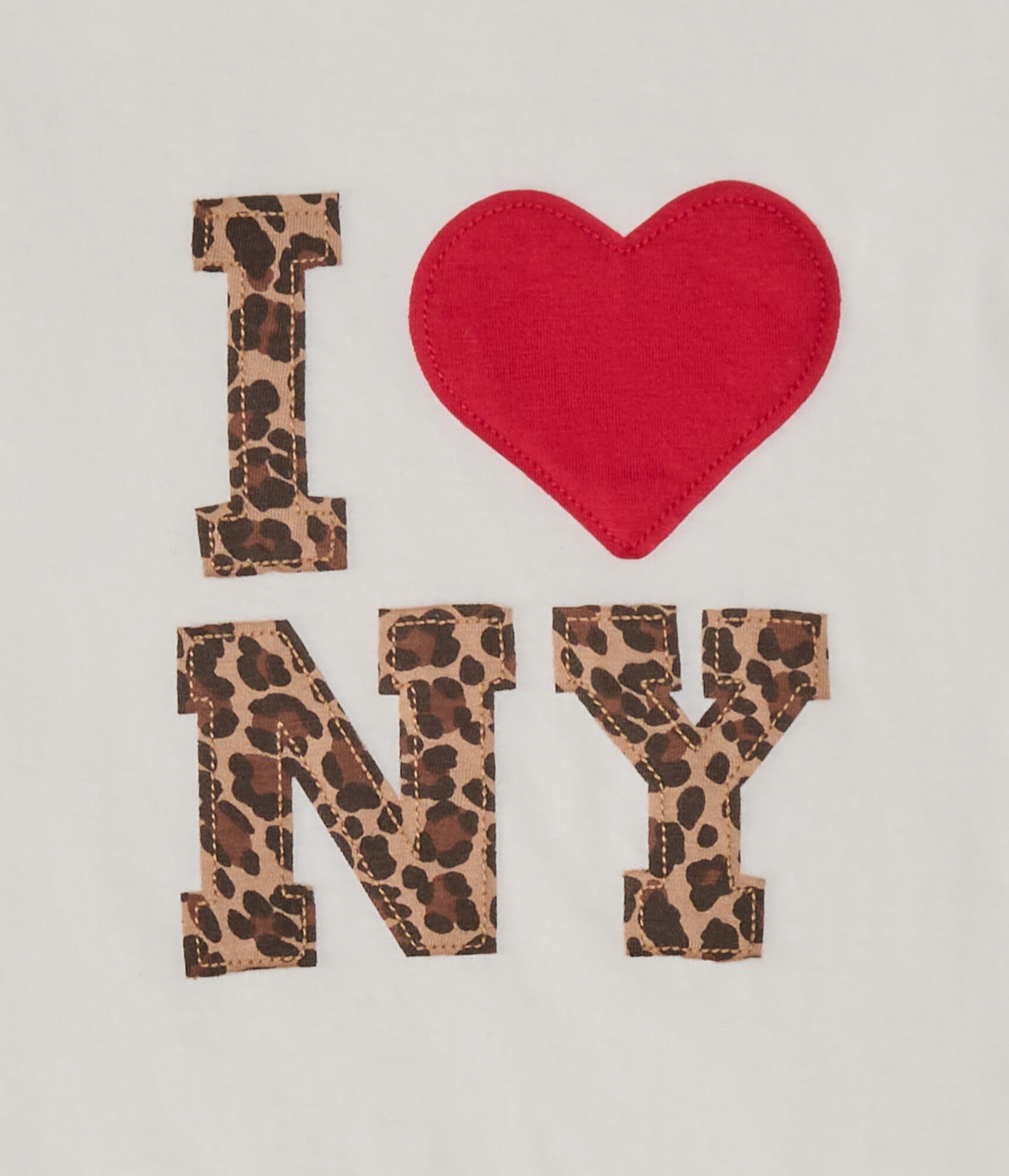 I Heart NY Appliqu&eacute; Graphic Tee
