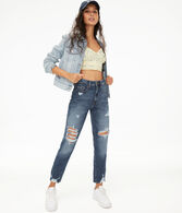 High-Rise Curvy Stretch Mom Jean