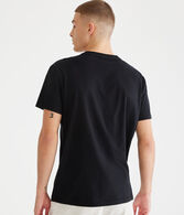 Aeropostale Multicolor Circle Graphic Tee