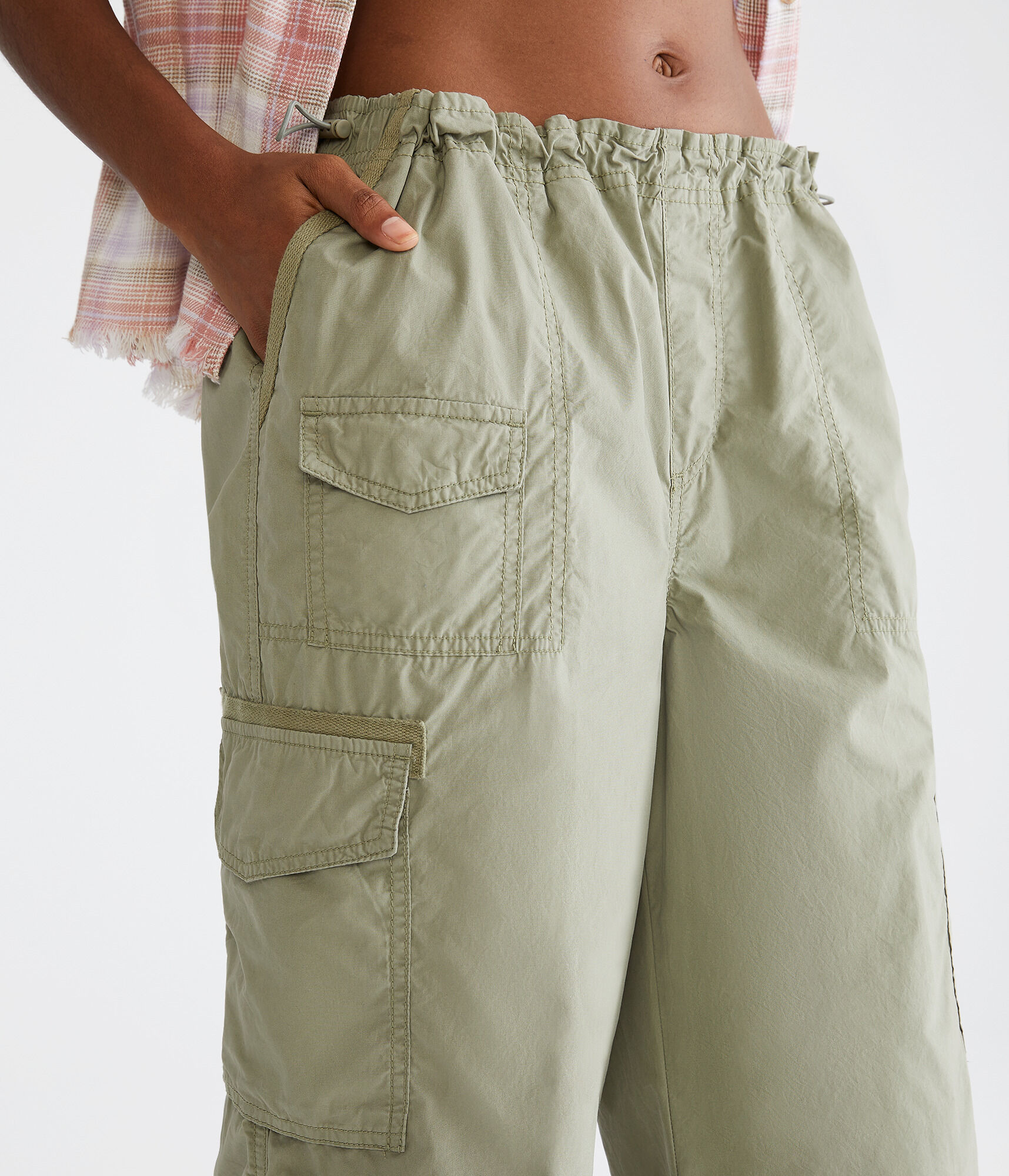 Baggy Cargo Parachute Pants