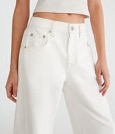 Mid-Rise Barrel Leg Jean