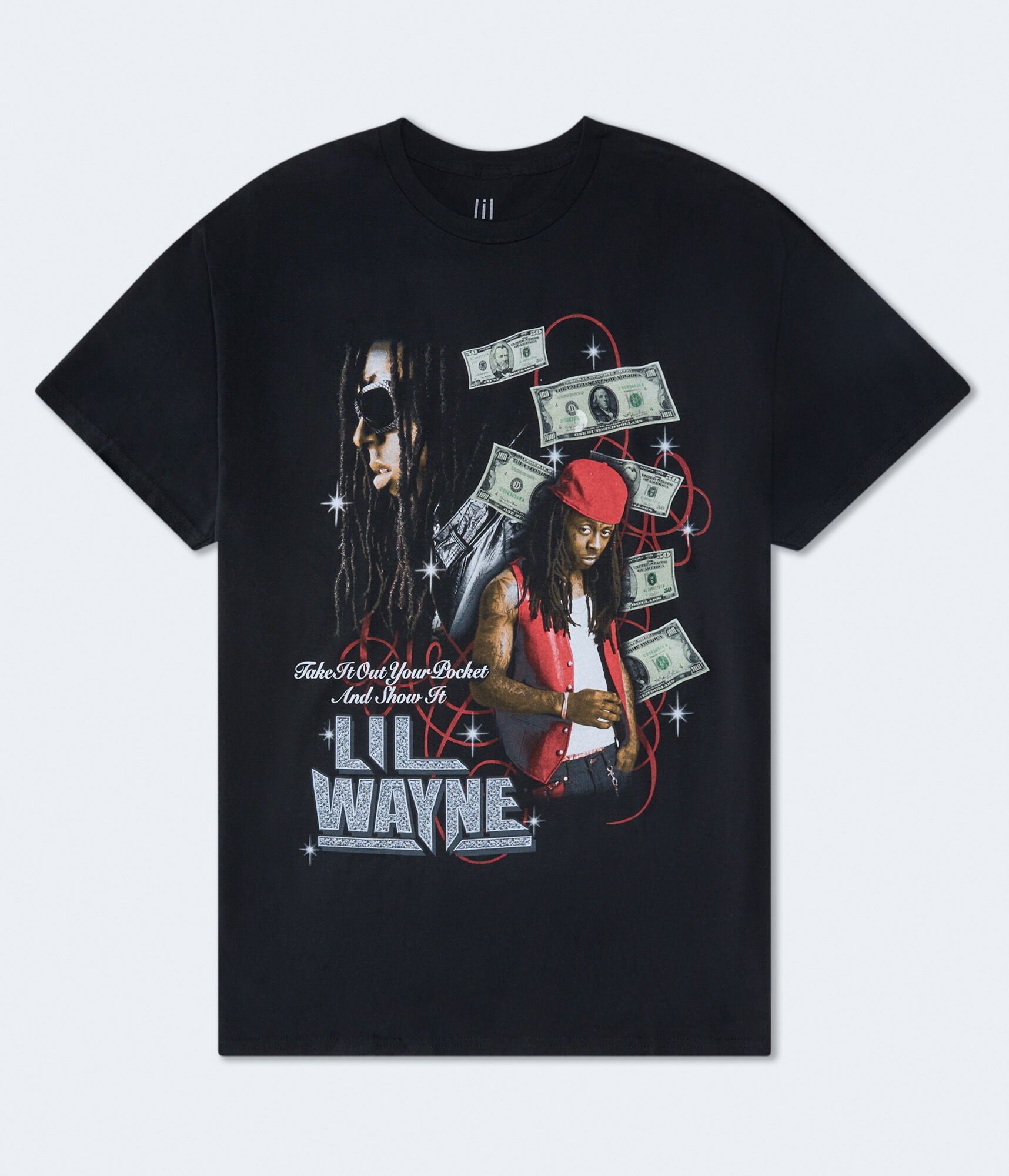 Lil Wayne Got Money Relaxed Graphic Tee