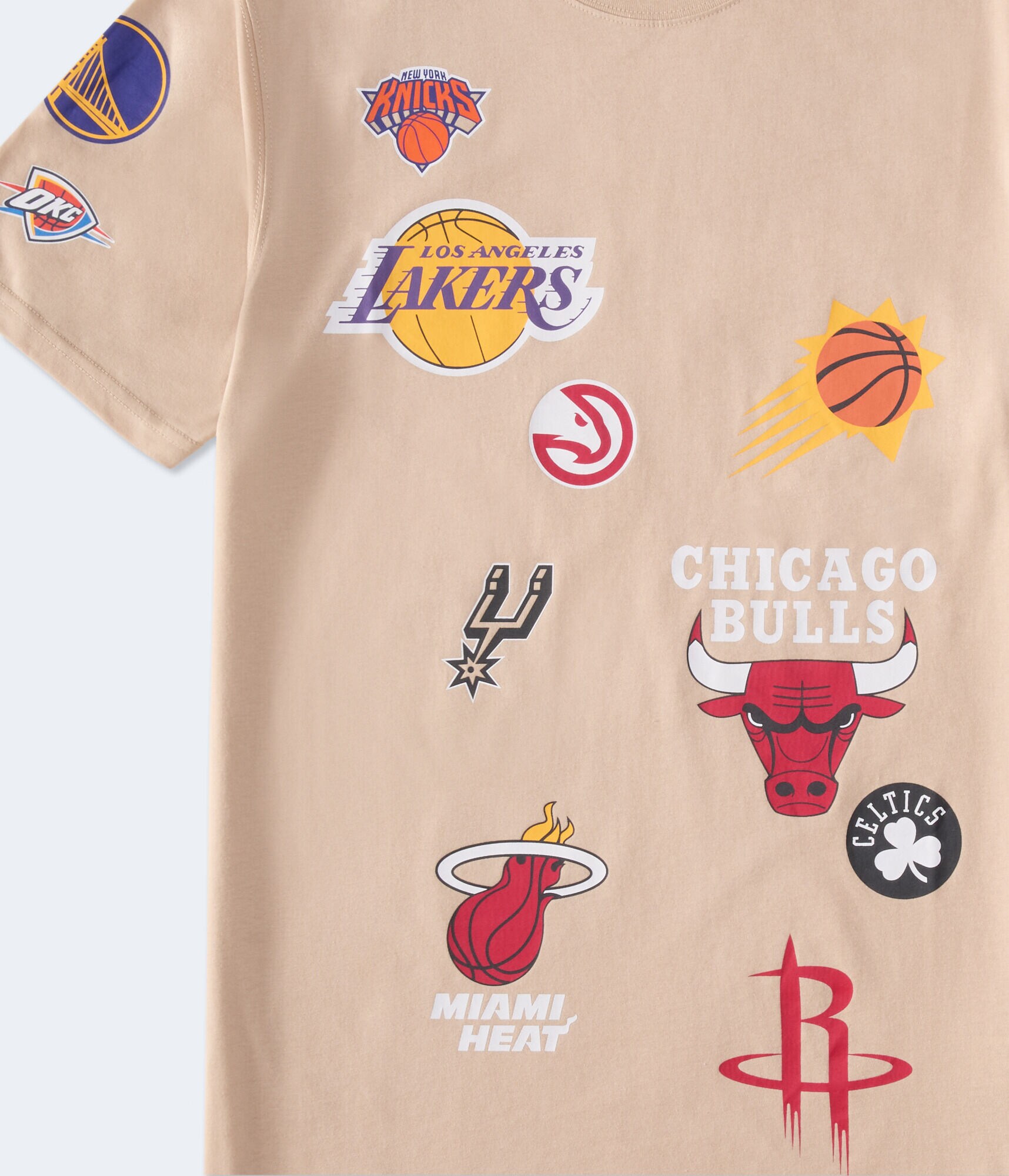 NBA Team Logos Relaxed Graphic Tee