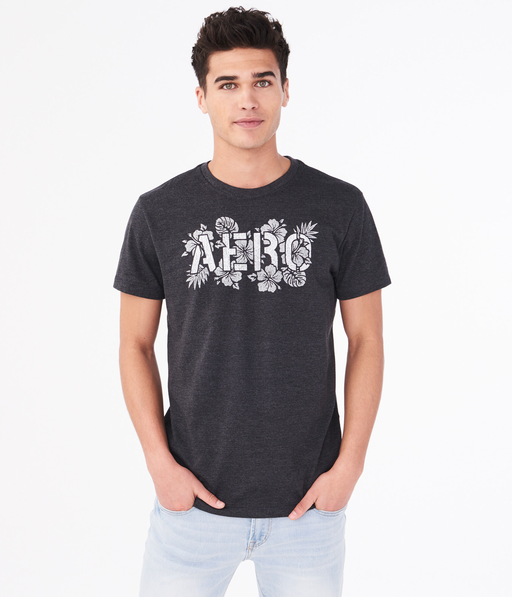 Tropical Floral Aero Graphic Tee