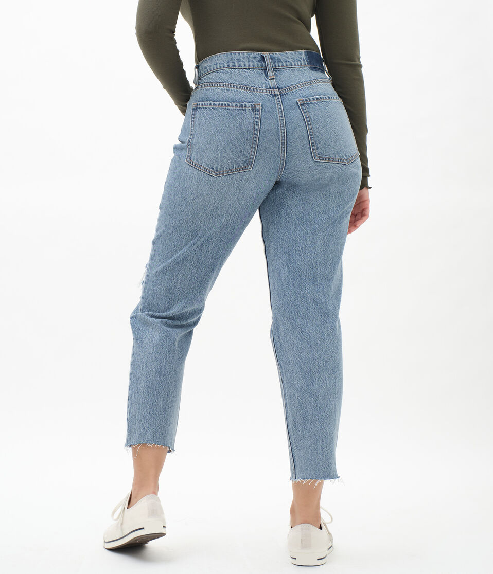 High Waisted Mom Jeans Today Show Dark Blue High Waist Mom Fit Jeans