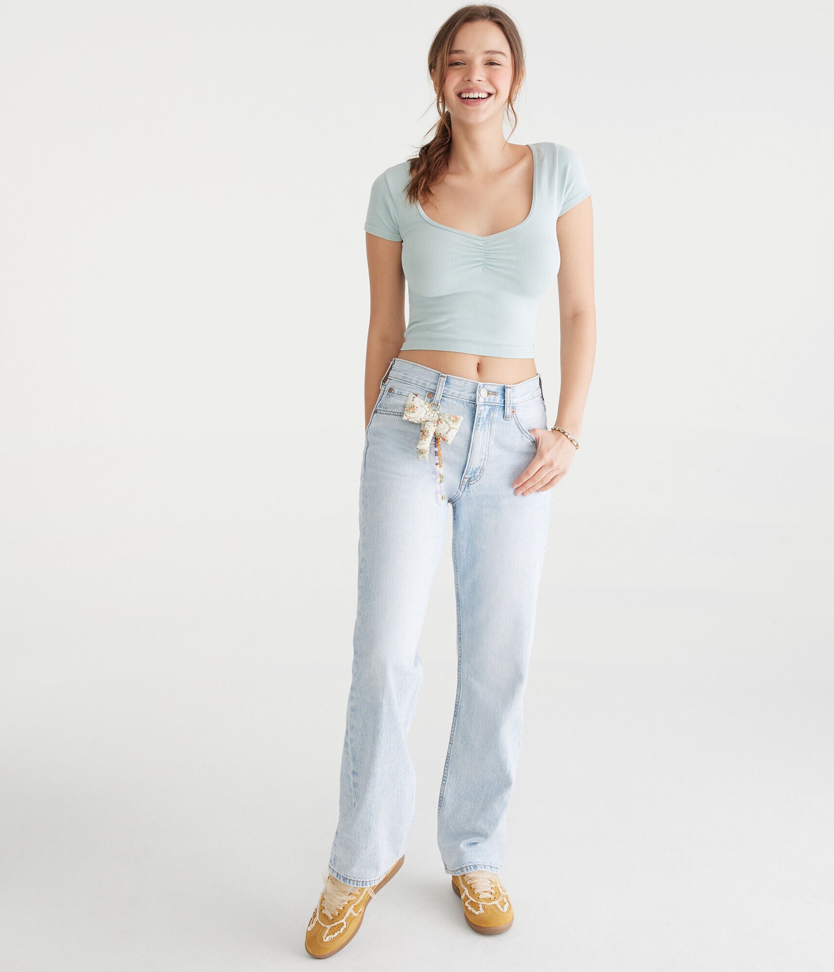 登坂広臣着用VETEMENTS 23SSDESTROYED BAGGYJEANS DESTROYED INSIDE-OUT BAGGY JEANS | VETEMENTS（ヴェトモン