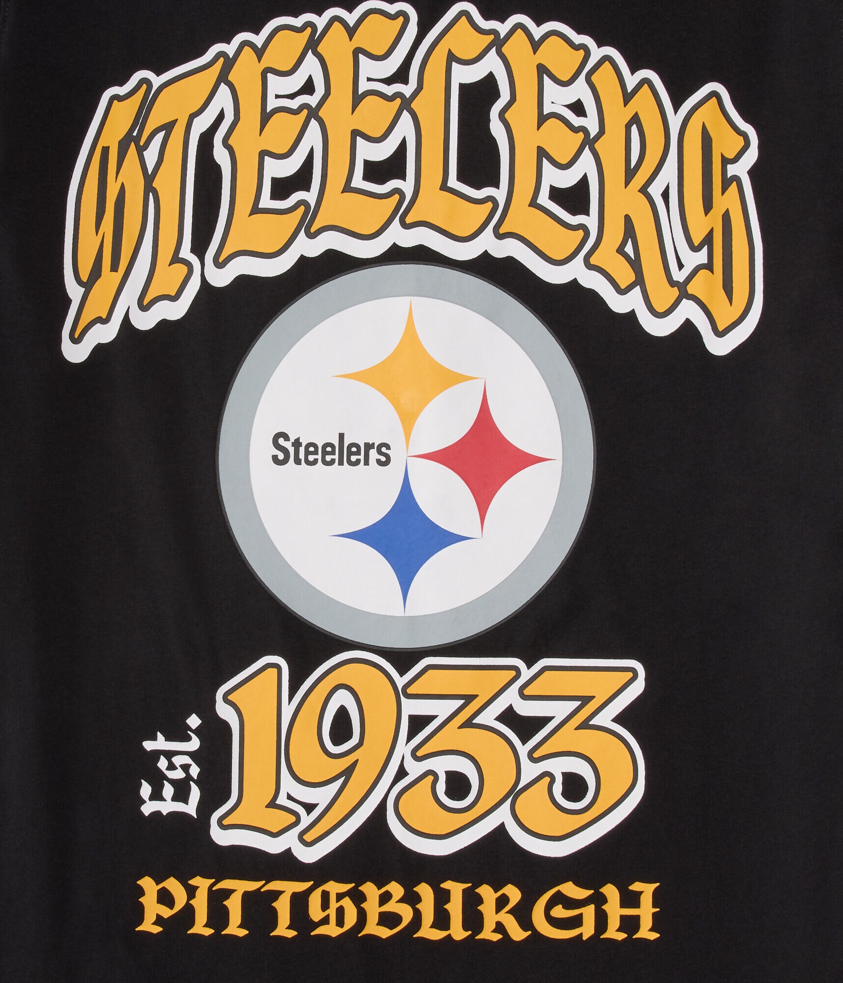 Pittsburgh Steelers Helmet Relaxed Graphic Tee