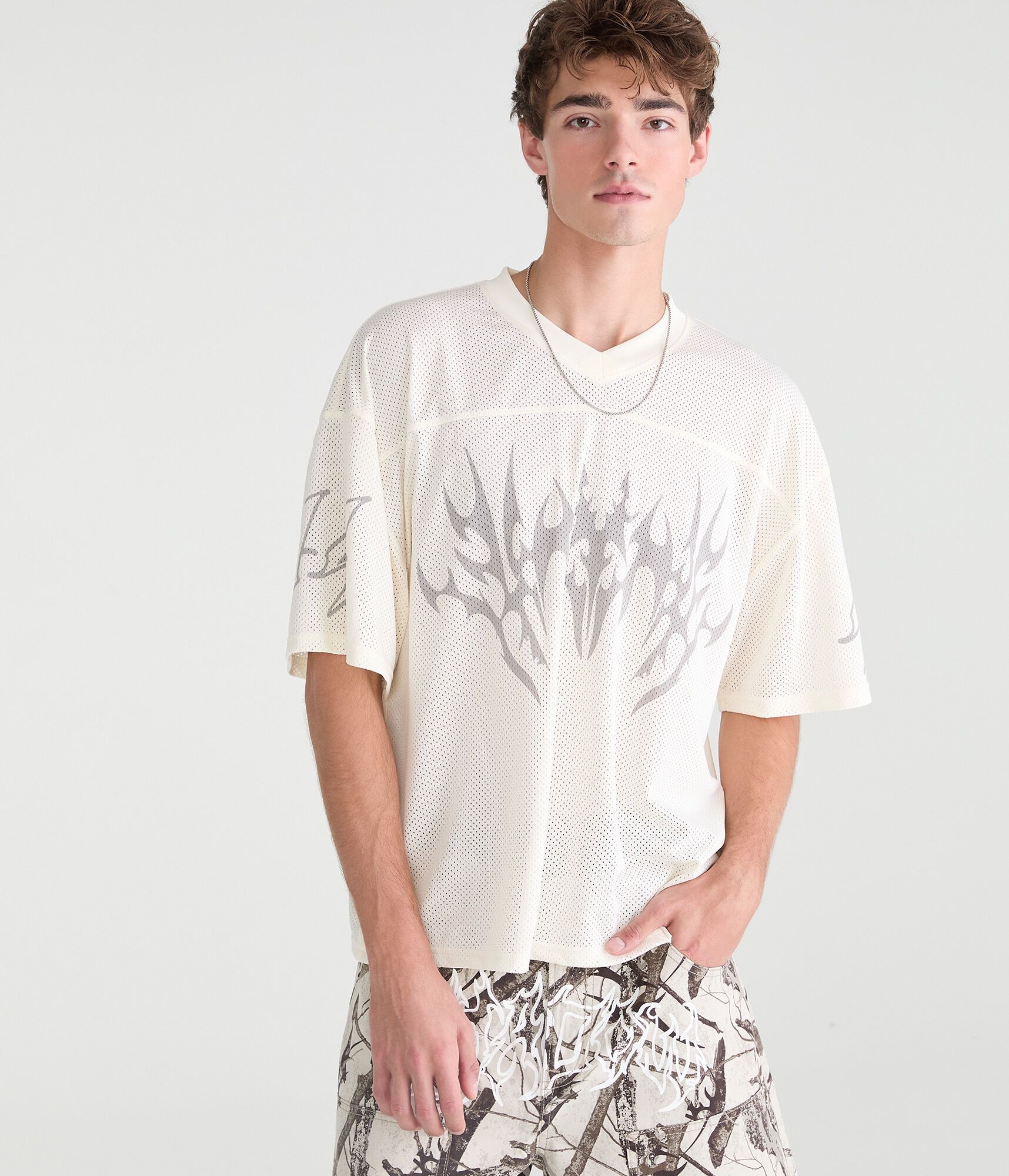 Tattoo V-Neck Jersey