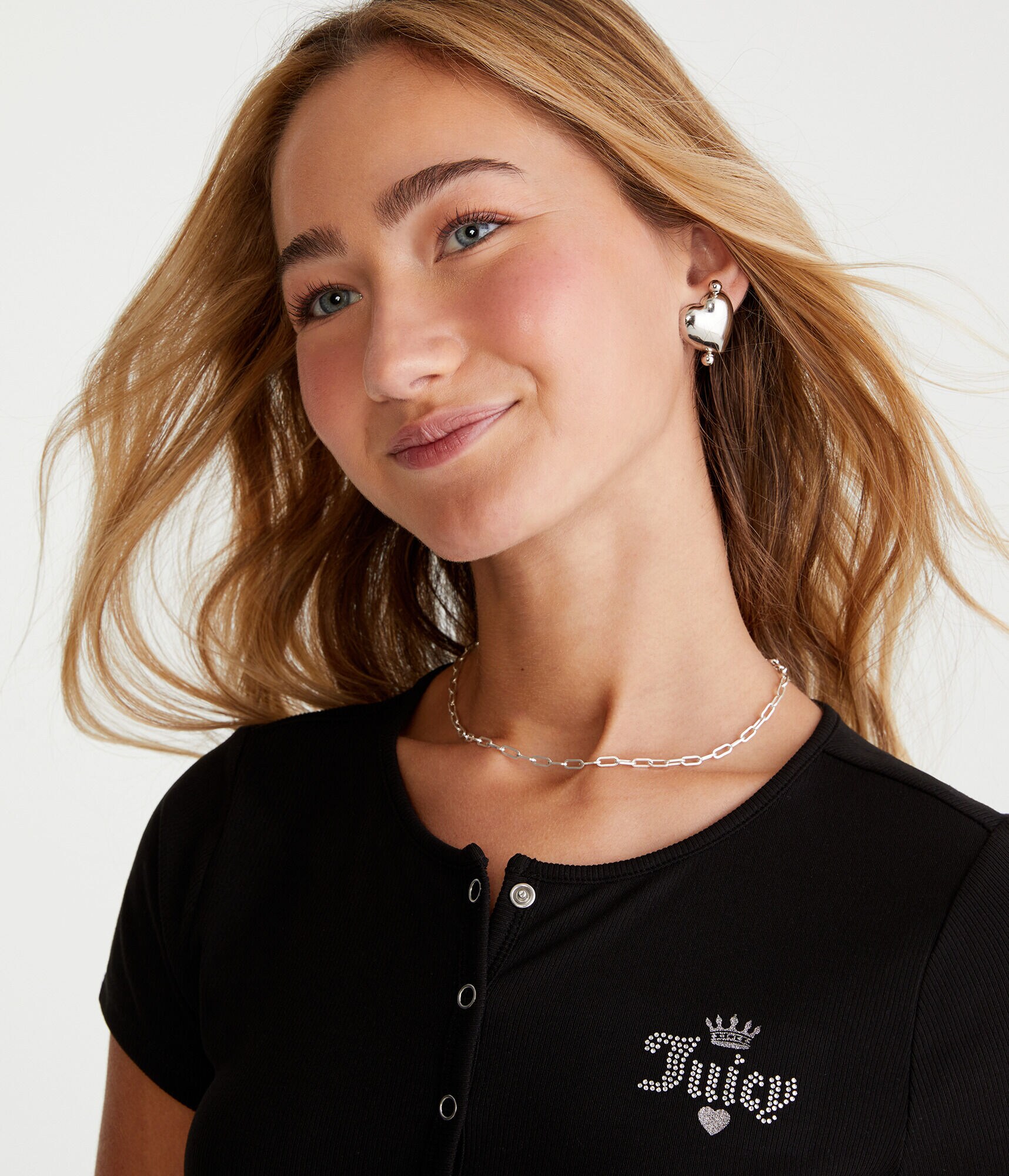 Juicy Couture Cropped Henley