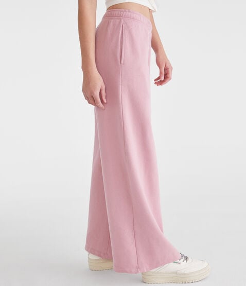Mid-Rise Wide Leg Sweatpants Mid-Rise Wide Leg Sweatpants