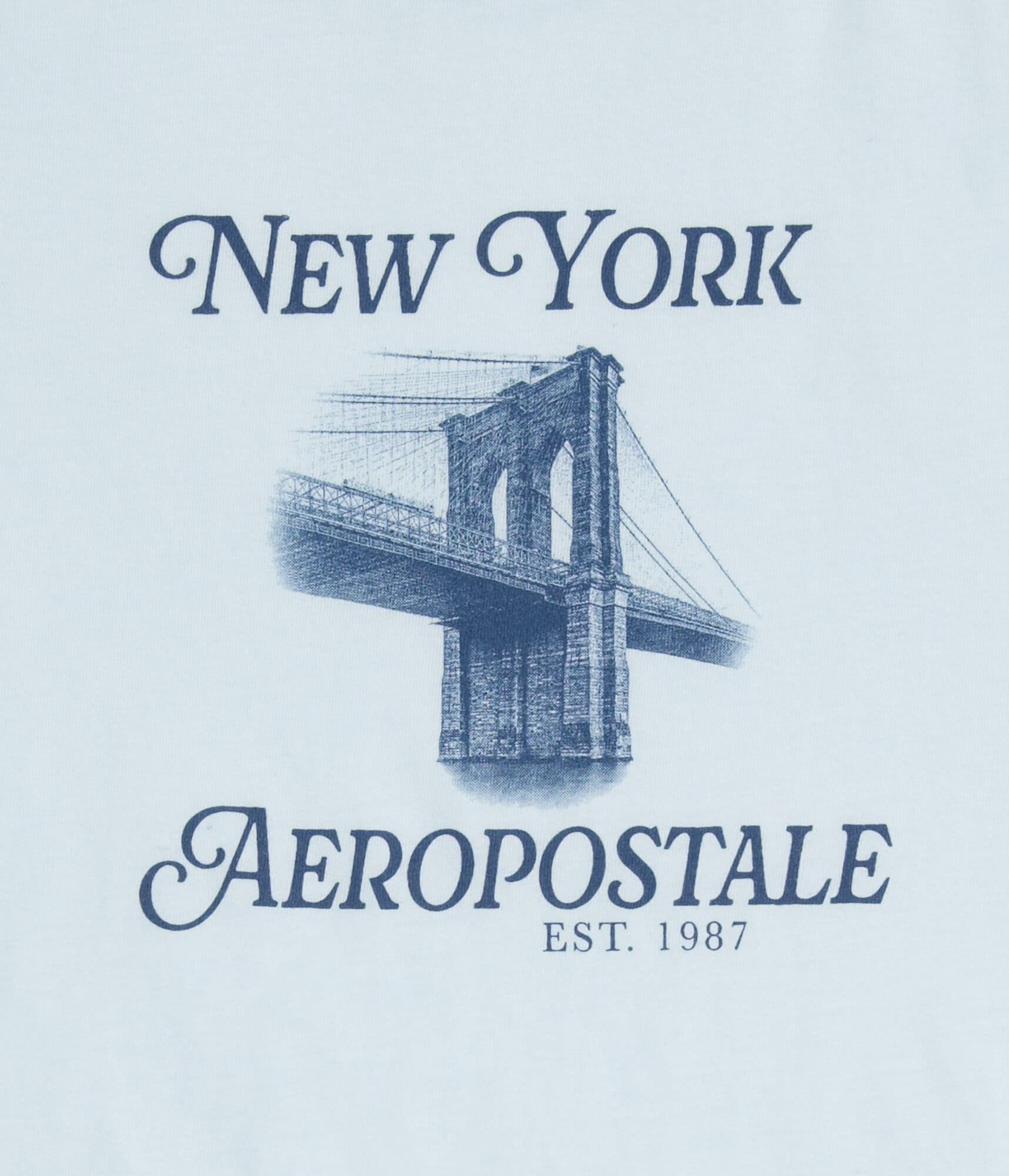 Aeropostale Brooklyn Bridge Graphic Tee