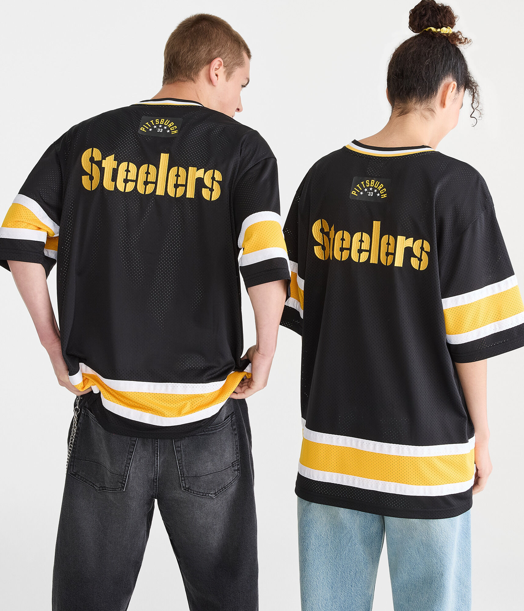 Pittsburgh Steelers Football Mesh Top