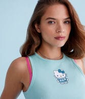 Hello Kitty Sweater Weather Cropped High-Neck Tank