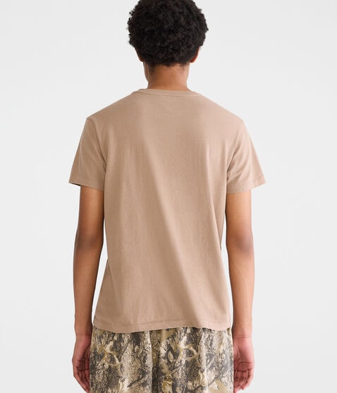 Aero Original Oval Appliqué Graphic Tee Aero Original Oval Appliqué Graphic Tee