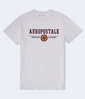 Aeropostale Bear Crest Appliqué Graphic Tee