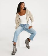 Long Sleeve Seriously Soft Sculpt Scoop-Neck Tee