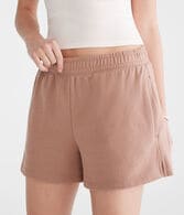 Fleece Slouchy Shorts