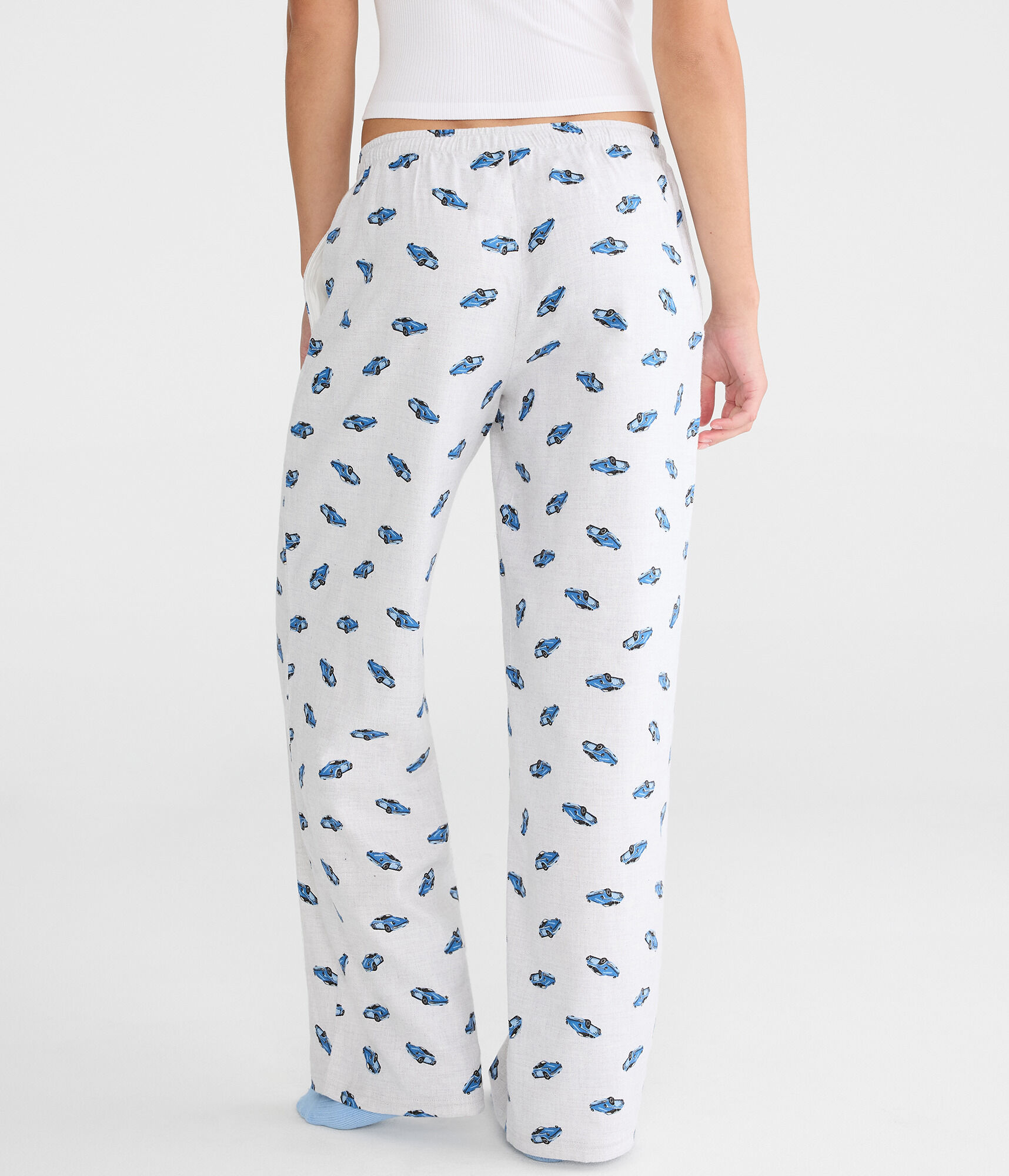 Sports Car Flannel Sleep Pants