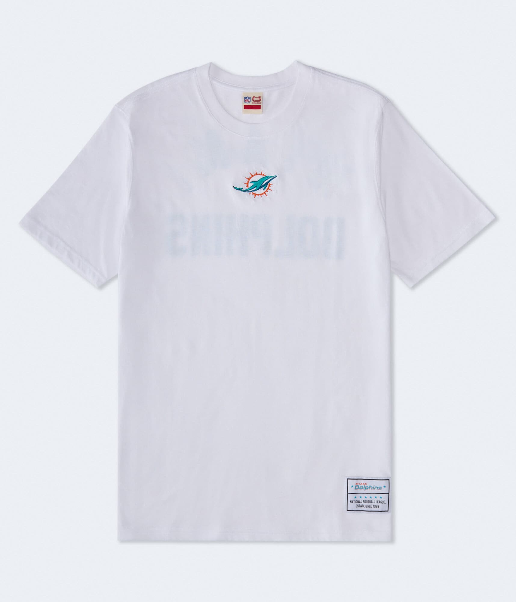 Miami Dolphins Mini Logo Relaxed Graphic Tee