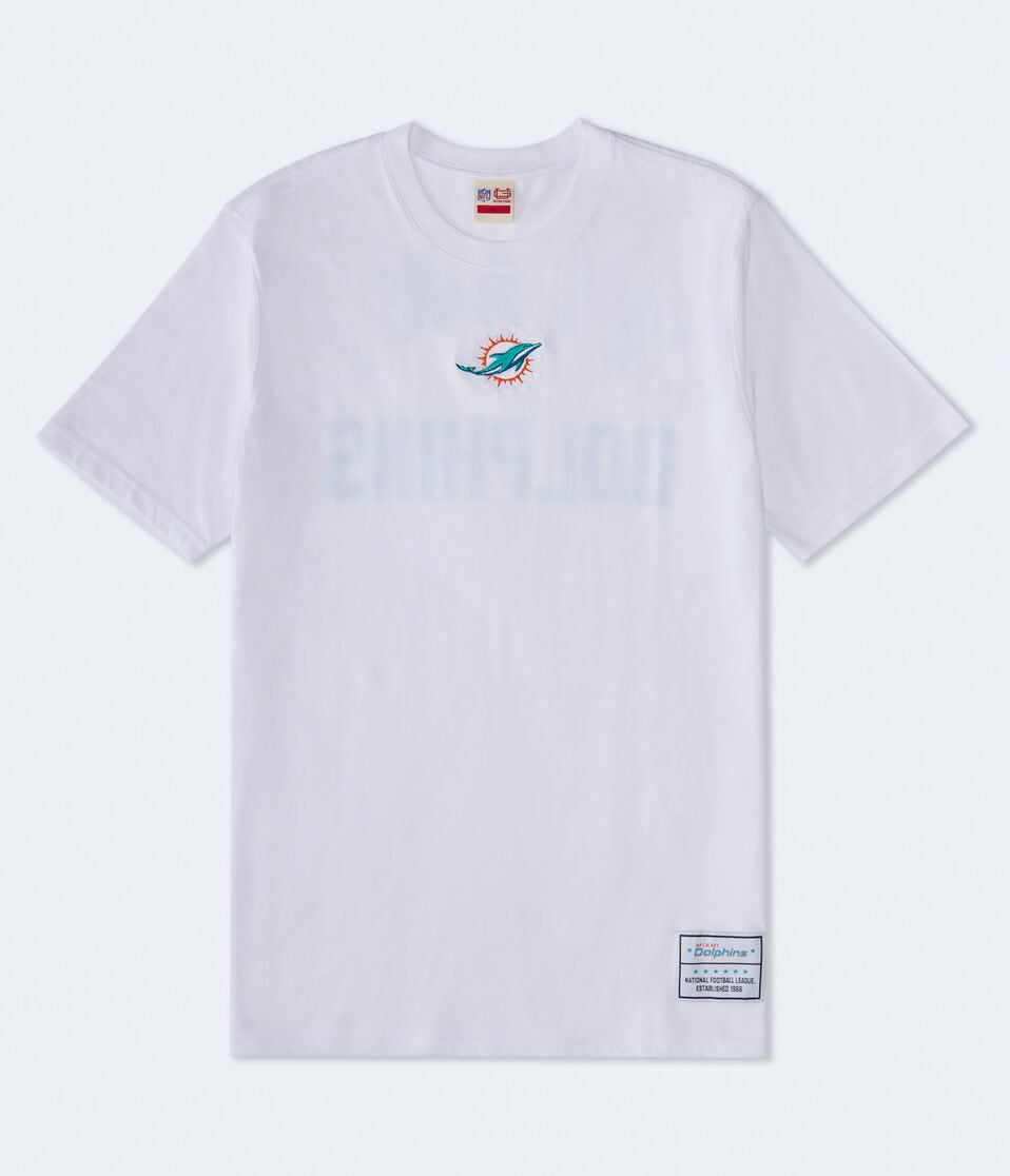 Miami Dolphins Mini Logo Relaxed Graphic Tee