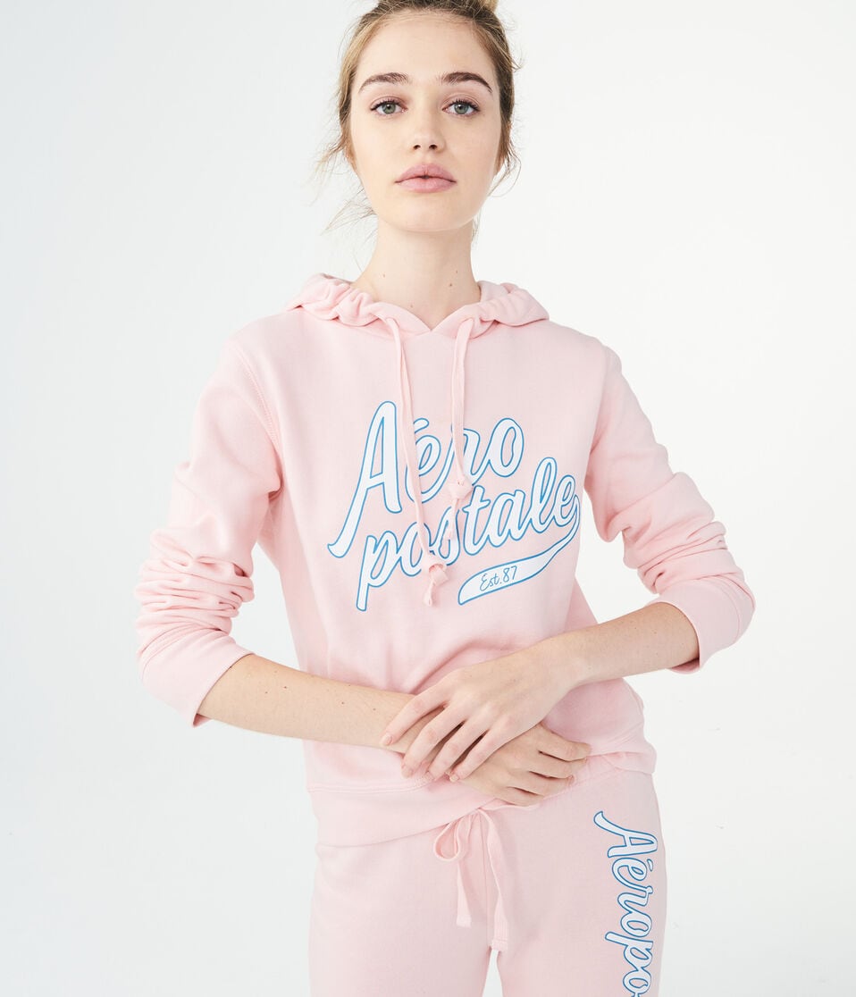 Script Logo Pullover Hoodie