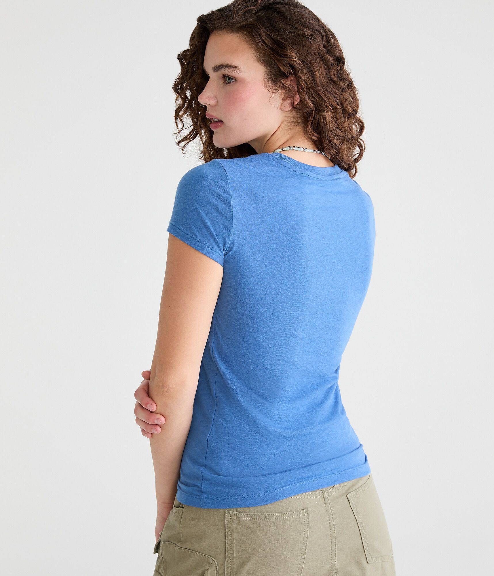 Aeropostale Butterfly Appliqu&eacute; Graphic Tee