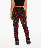 Roses Polyfleece Sleep Joggers