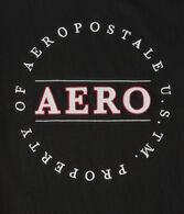 Aero Circle Appliqué Graphic Tee