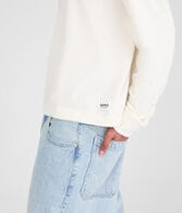 Long Sleeve Boxy Thermal Crew Tee