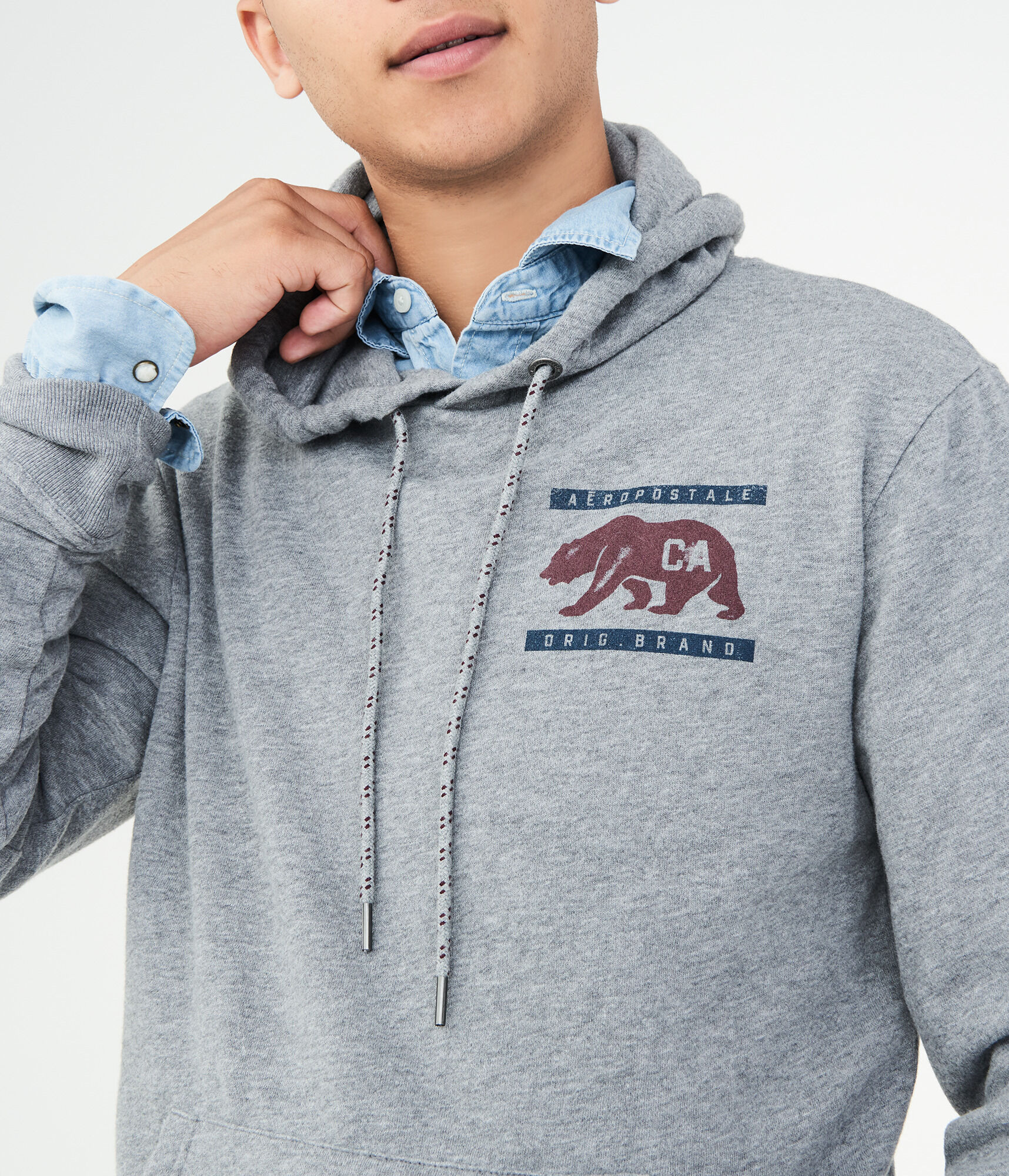 Aero Cali Bear Pullover Hoodie