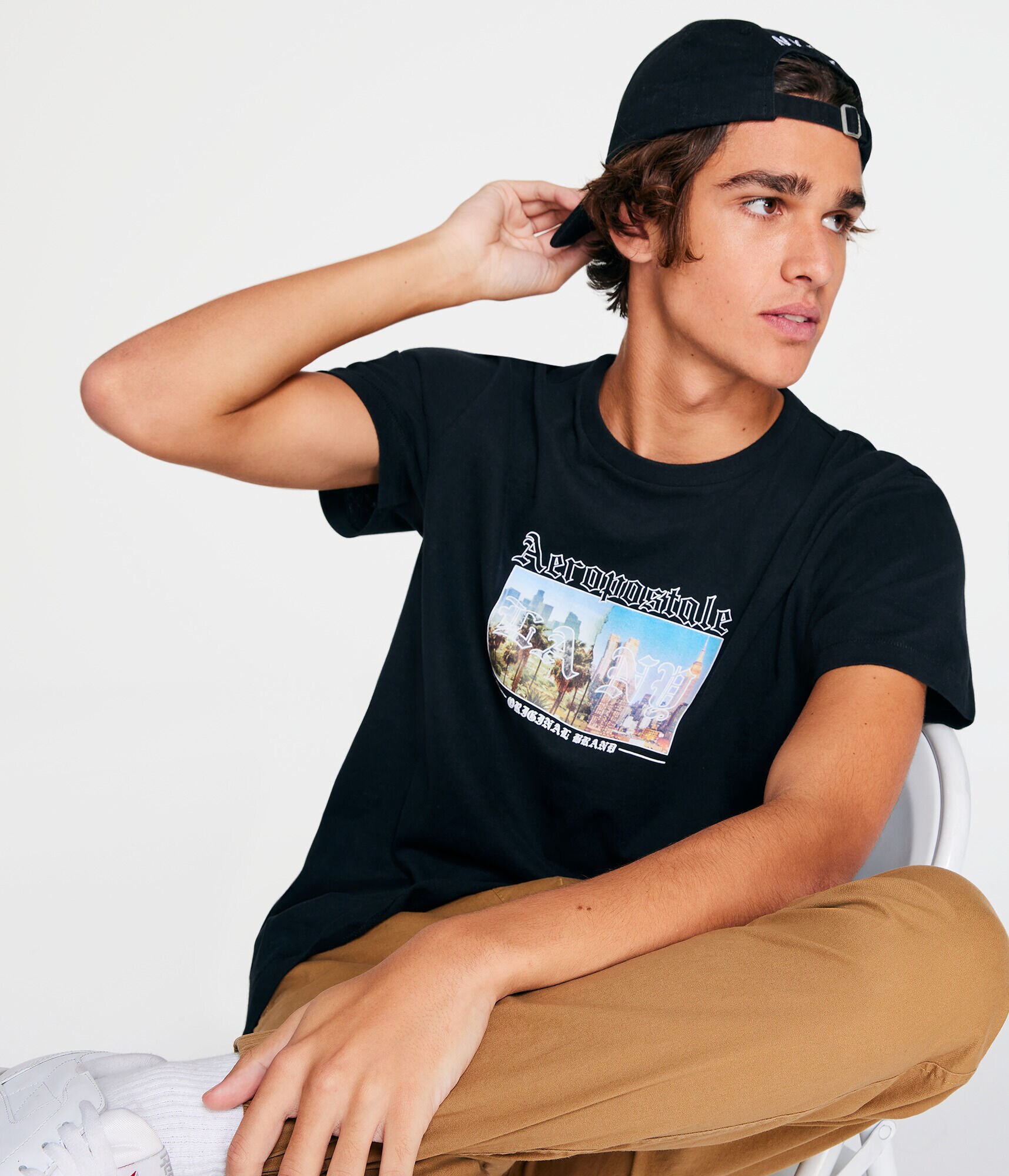 Aeropostale LA NY Graphic Tee