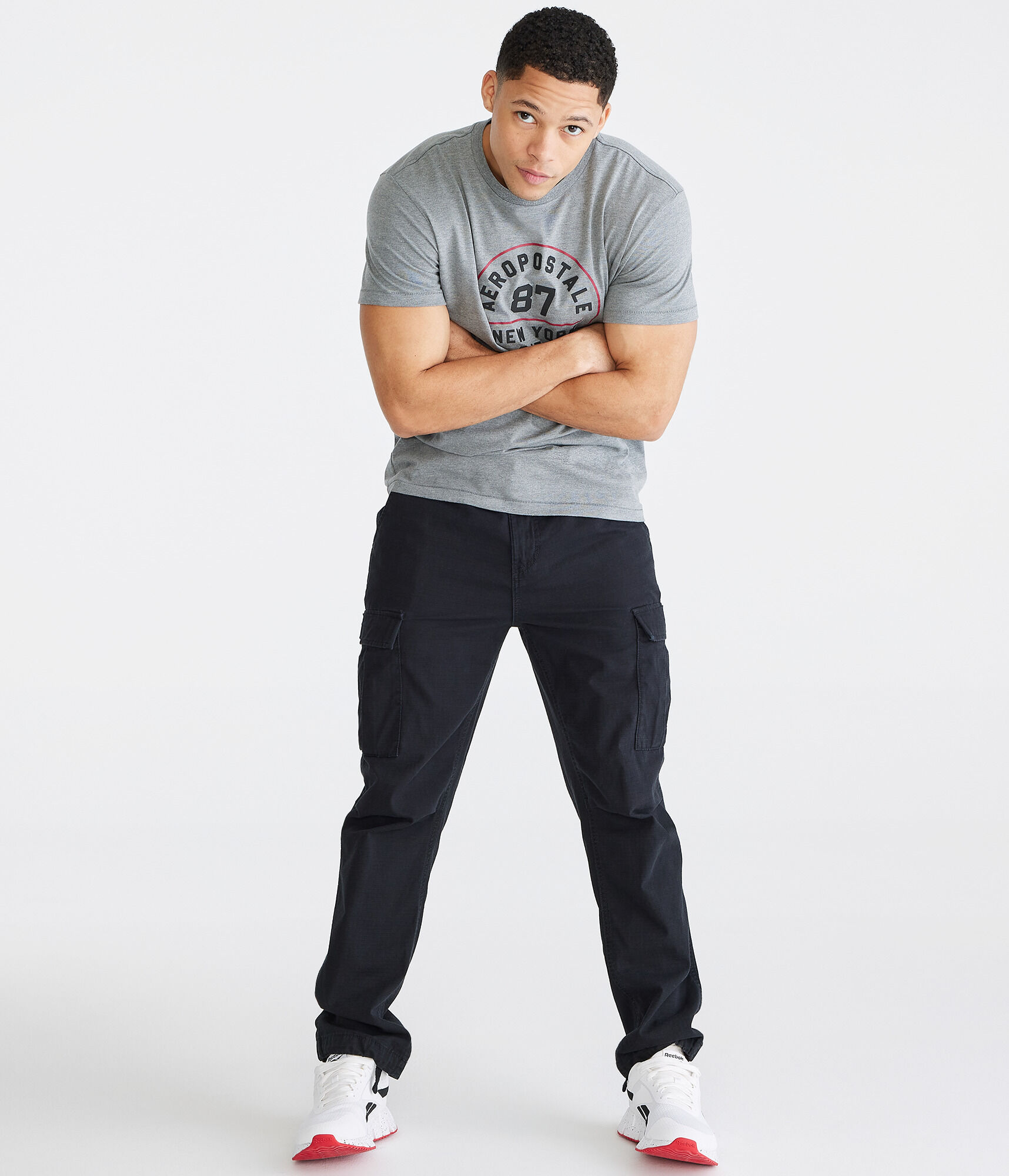 Aeropostale 87 Circle Graphic Tee