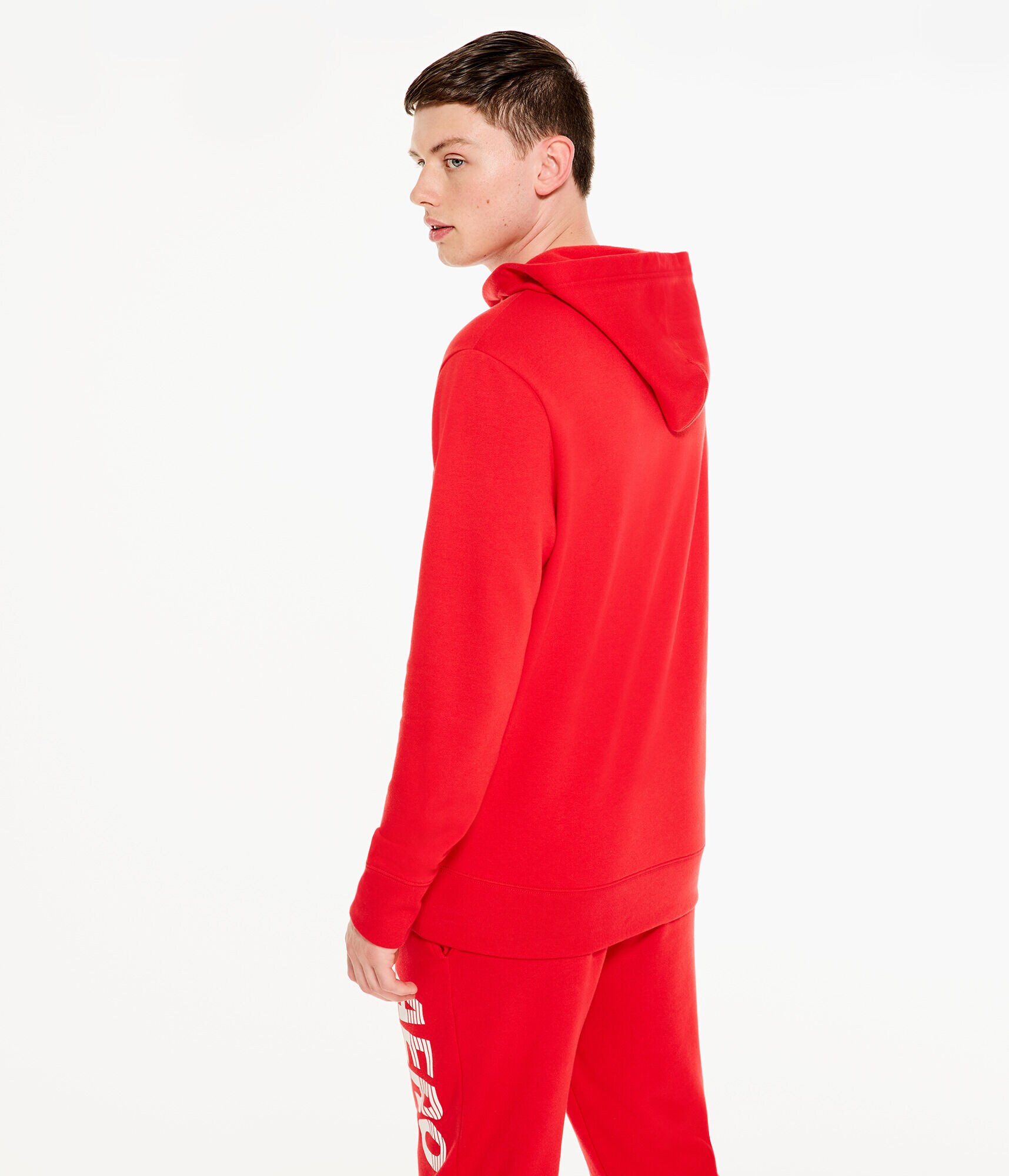 Aero Original Brand Box Logo Pullover Hoodie