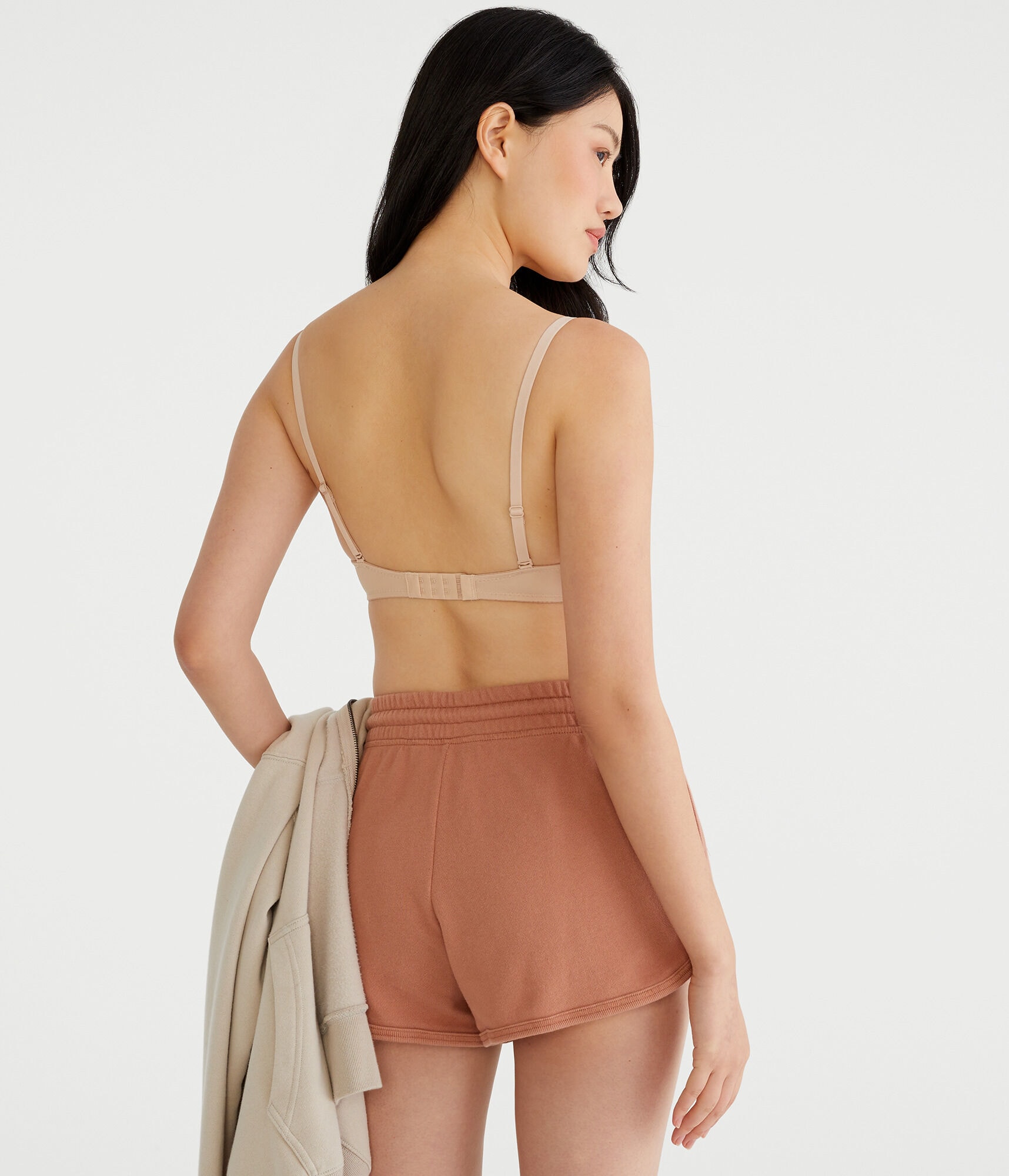 Seriously Soft Smooth Molded V-Neck Push-Up Bra