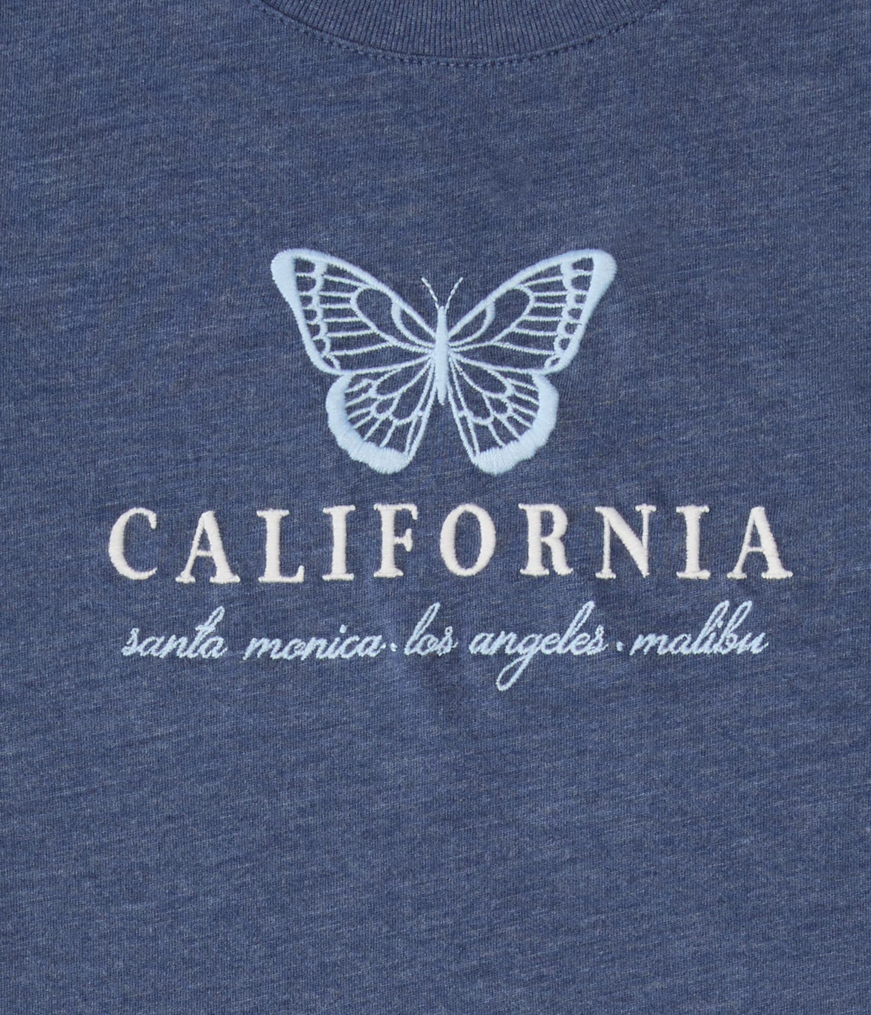 California Butterfly Graphic Tee