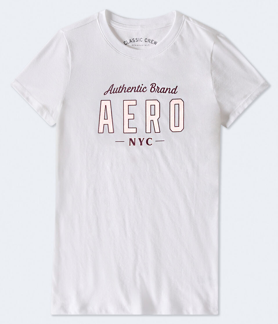 Aero Authentic Brand Foil Graphic Tee