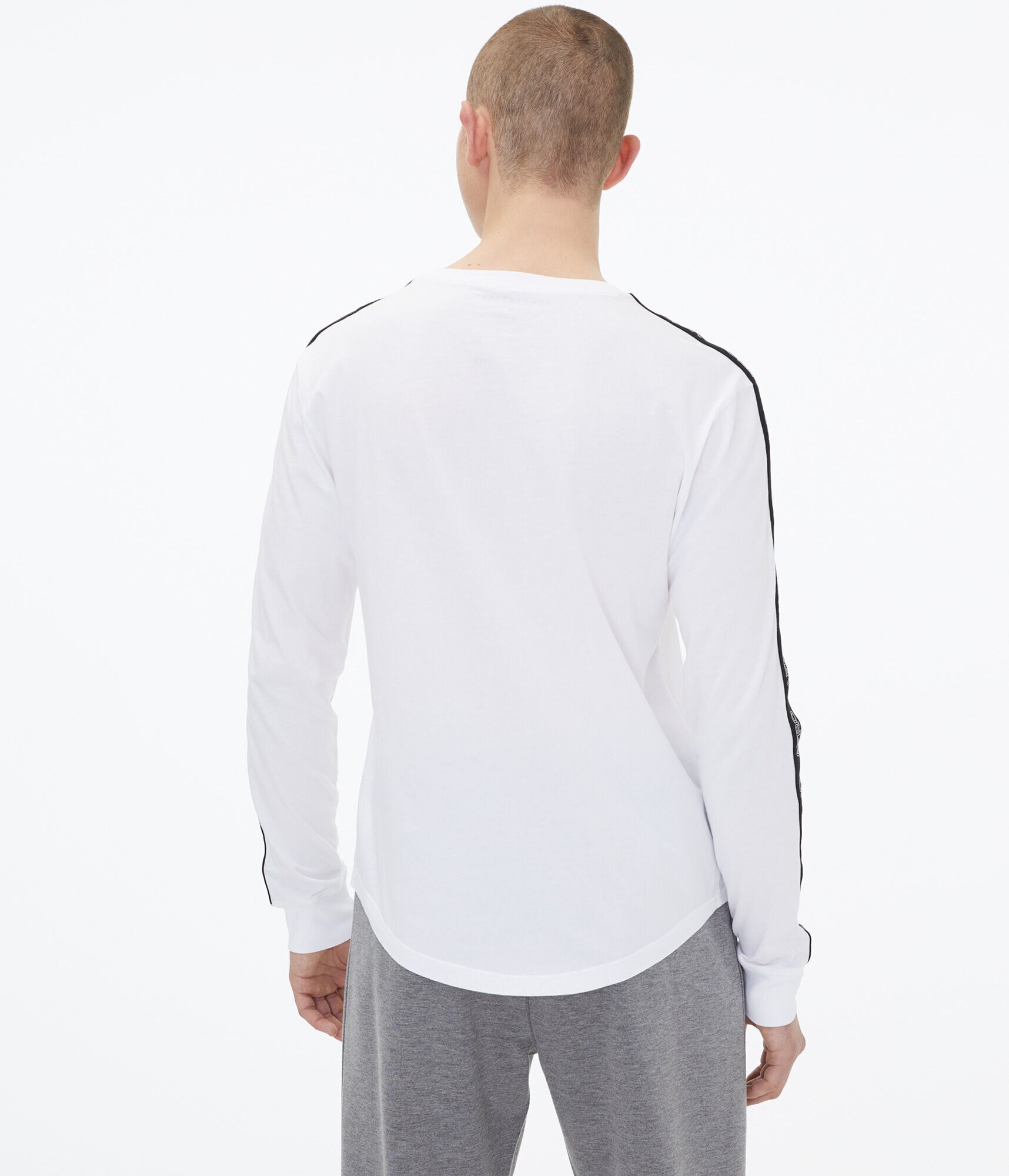 Long Sleeve Heritage Logo Tape Graphic Tee