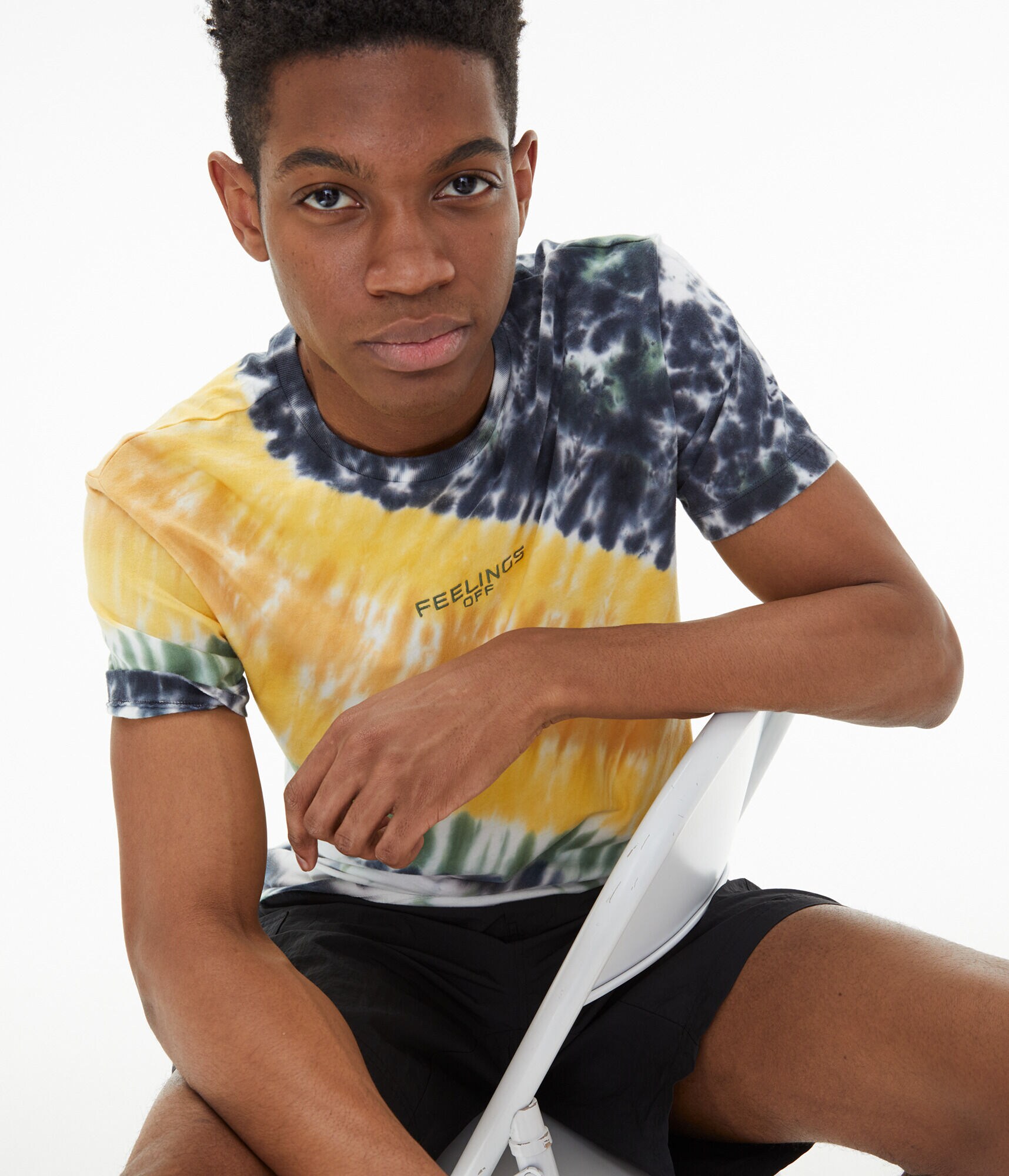 Feelings Off Tie-Dye Graphic Tee