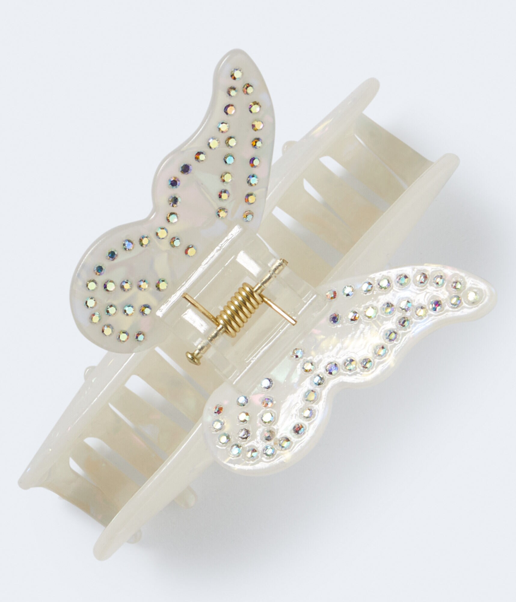 Rhinestone Butterfly Claw Hair Clip