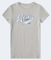 Aero Script Appliqué Graphic Tee