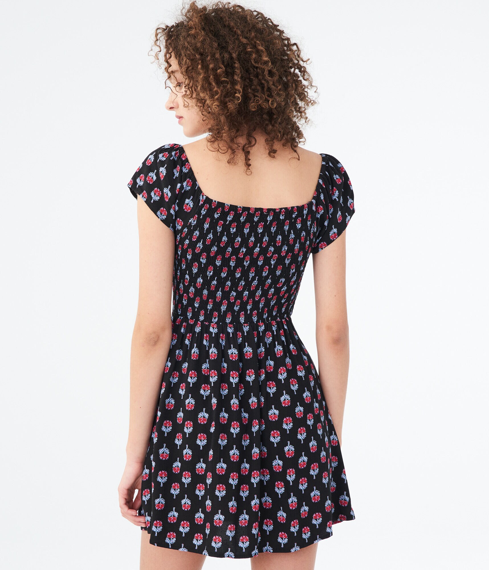 Sweetheart Cutout A-Line Dress