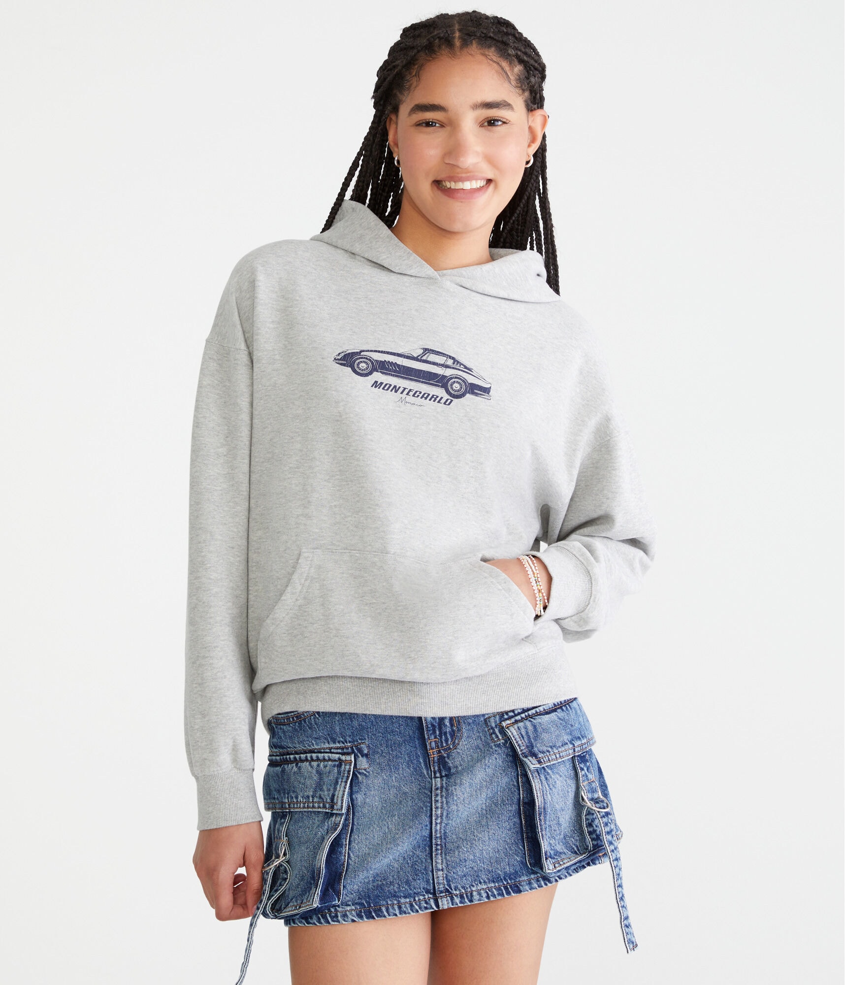 Monte Carlo Oversized Pullover Hoodie