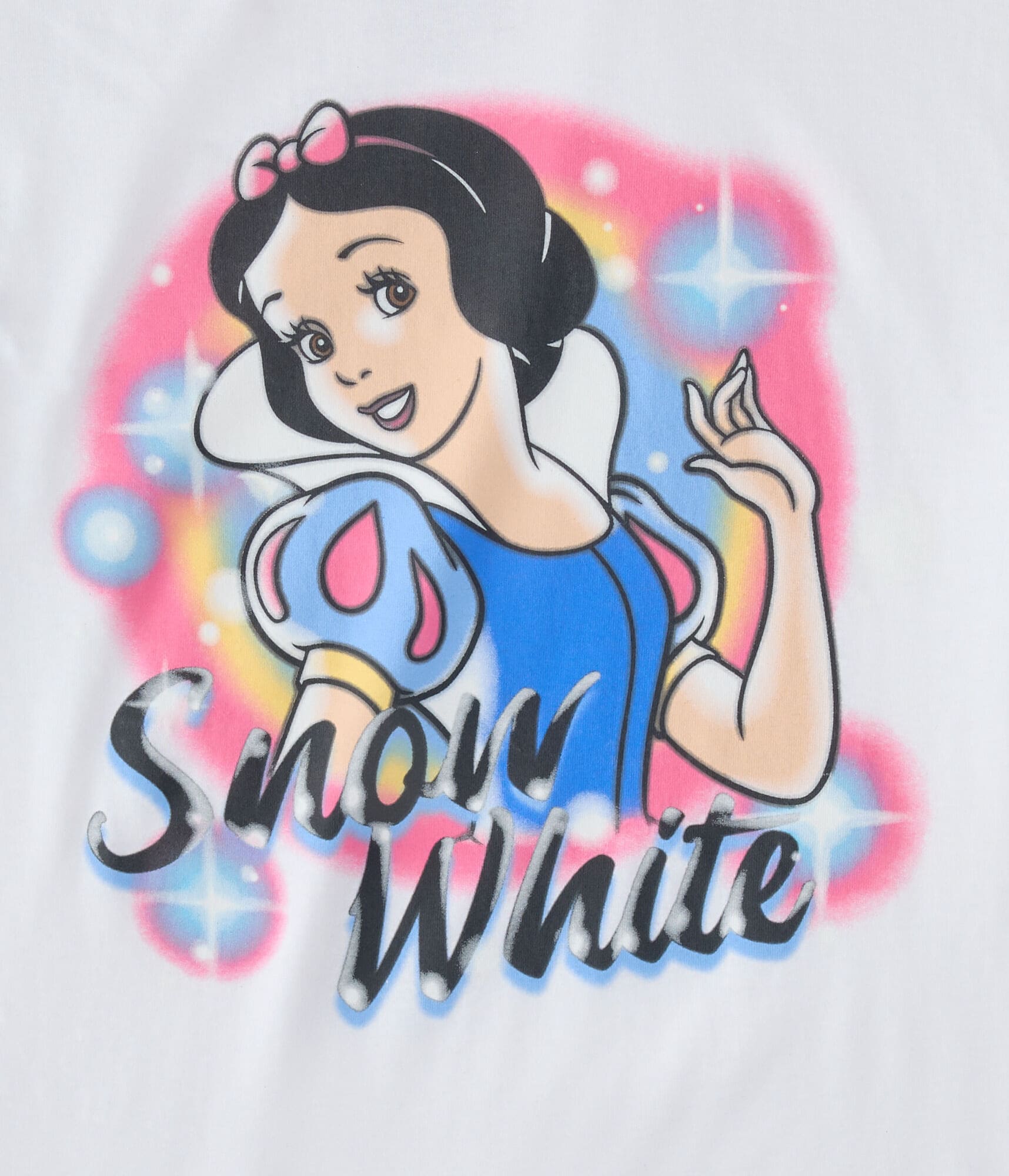 Snow White Oversized Graphic Tee