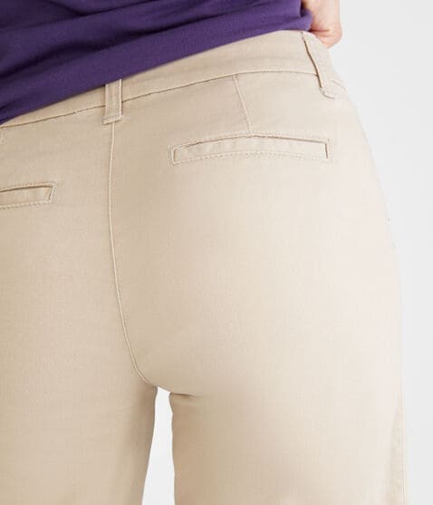 Low-Rise Uniform Bermuda Shorts Low-Rise Uniform Bermuda Shorts