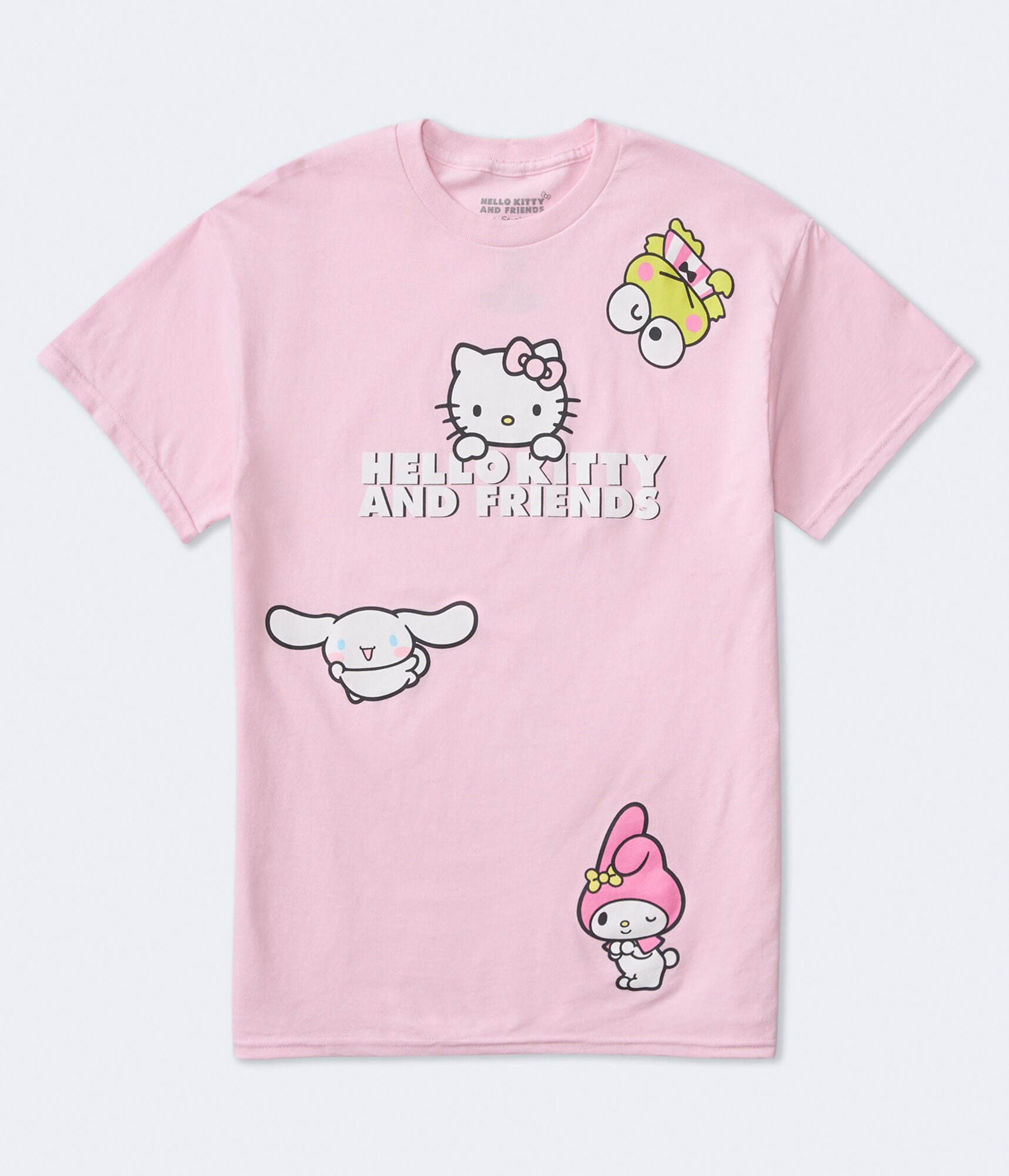 Hello Kitty And Friends Oversized Graphic Tee