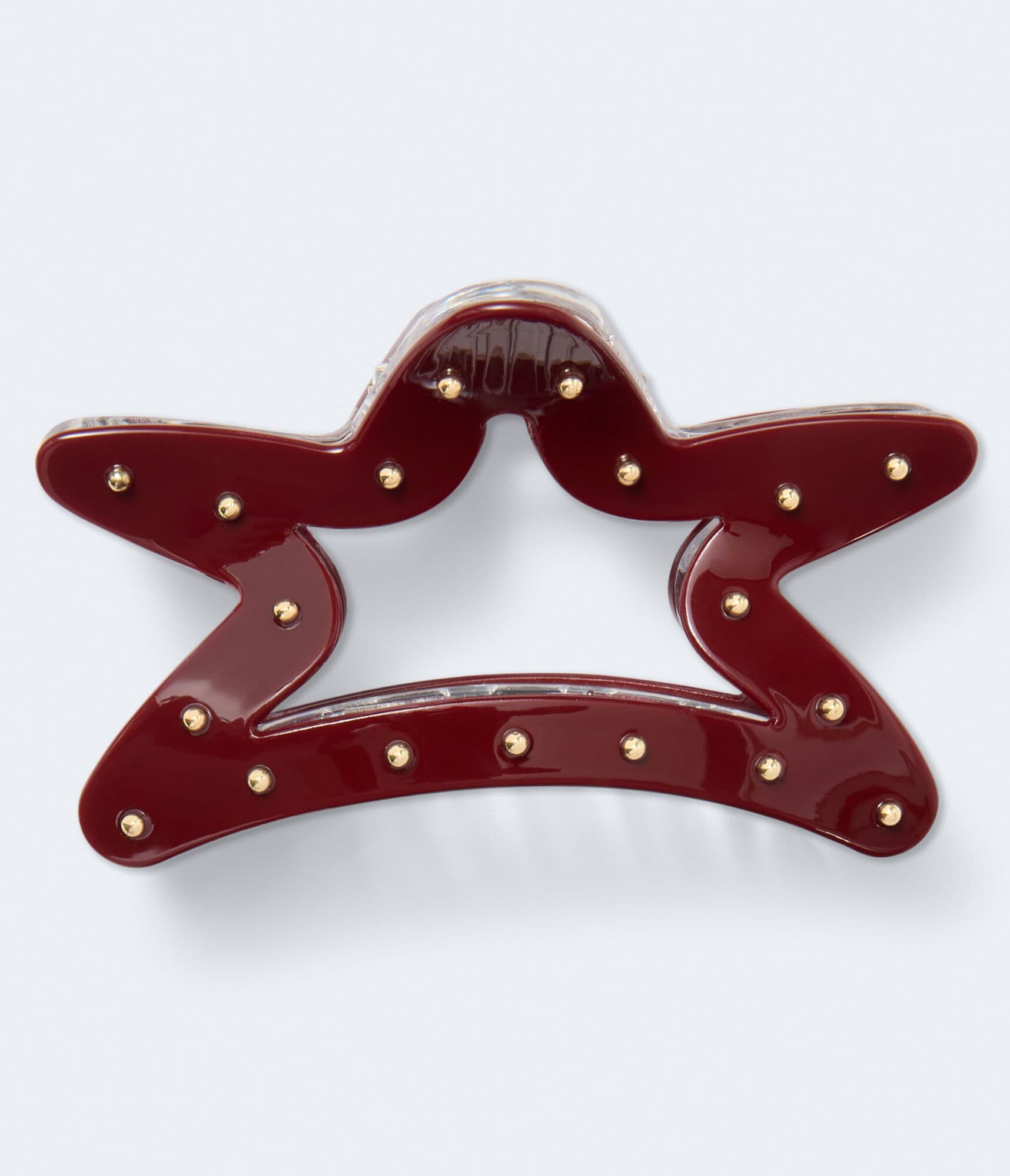 Star Cutout Claw Hair Clip